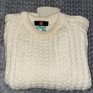 Austin Reed 100% Pure Wool Crew Neck Pull Over Sweater. Made in Ireland.  XL.